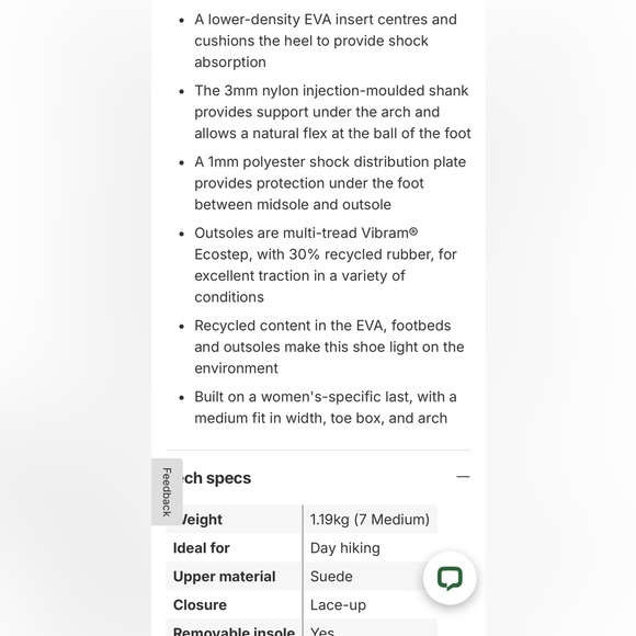 Patagonia Bly Velvet Brown Leather Upper Performance Footwear Trail Shoes 7.5 US - Picture 12 of 16